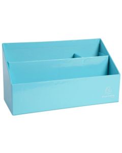 Photo Trieur vertical pour bureau - Carton - Bleu EXACOMPTA Aquarel