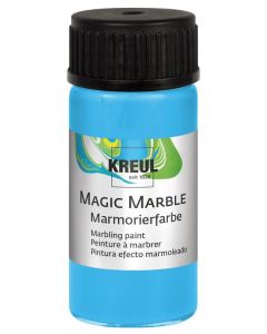 Photo KREUL : Peinture à marbrer Magic Marble - 20 ml - Flacon bleu clair 
