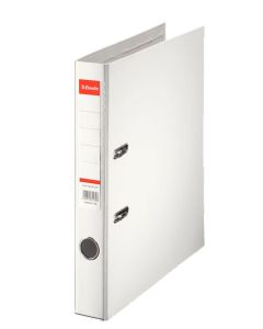 Photo Classeur à levier - Dos 50 mm - Blanc : ESSELTE