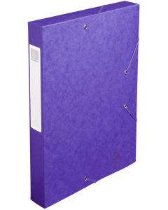 Photo Boîte de classement Cartobox - Dos 40 mm - Violet EXACOMPTA Image