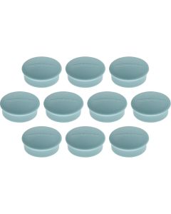 Photo Lot de 10 Aimants ronds - 20 mm - Bleu : MAGNETOPLAN 1664603
