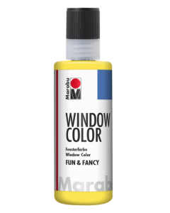 Photo MARABU FUN & FANCY :  Peinture pour Window Color - 80 ml - Jaune