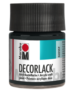 Photo MARABU : Vernis acrylique - Decorlack - 50 ml - Noir