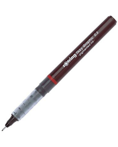 Photo ROTRING : Stylo feutre Tikky Graphic  - Noir  0,30 mm