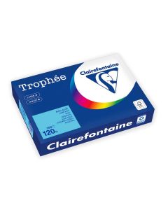 Ramette de papier de 250 feuilles A4 120g - Bleu Alizé : CLAIREFONTAINE Trophée Photo