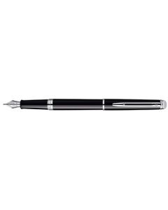 Stylo à plume - Largeur M - Noir/Argent WATERMAN Hémisphère Image