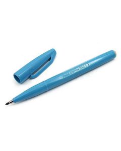 Stylo feutre Sign Pen S520 - Bleu clair PENTEL ARTS
