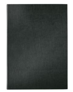 Chemise pour cartes menu A5 en plastique - Noir SIGEL