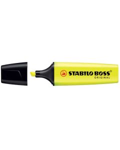 STABILO Surligneur Jaune fluo Boss Original
