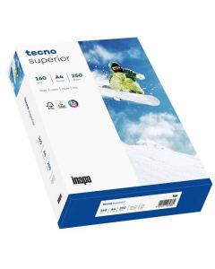 Ramette de papier de 250 feuilles A4 - 120 g - Blanc TECNO Supérieur