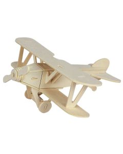 Visuel Puzzle 3D en bois - Avion biplan MARABU KIDS