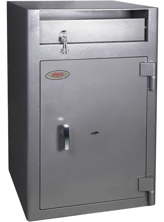 coffre fort de depot de fonds serrure a cle 92 l ss0998k phoenix ventes pro